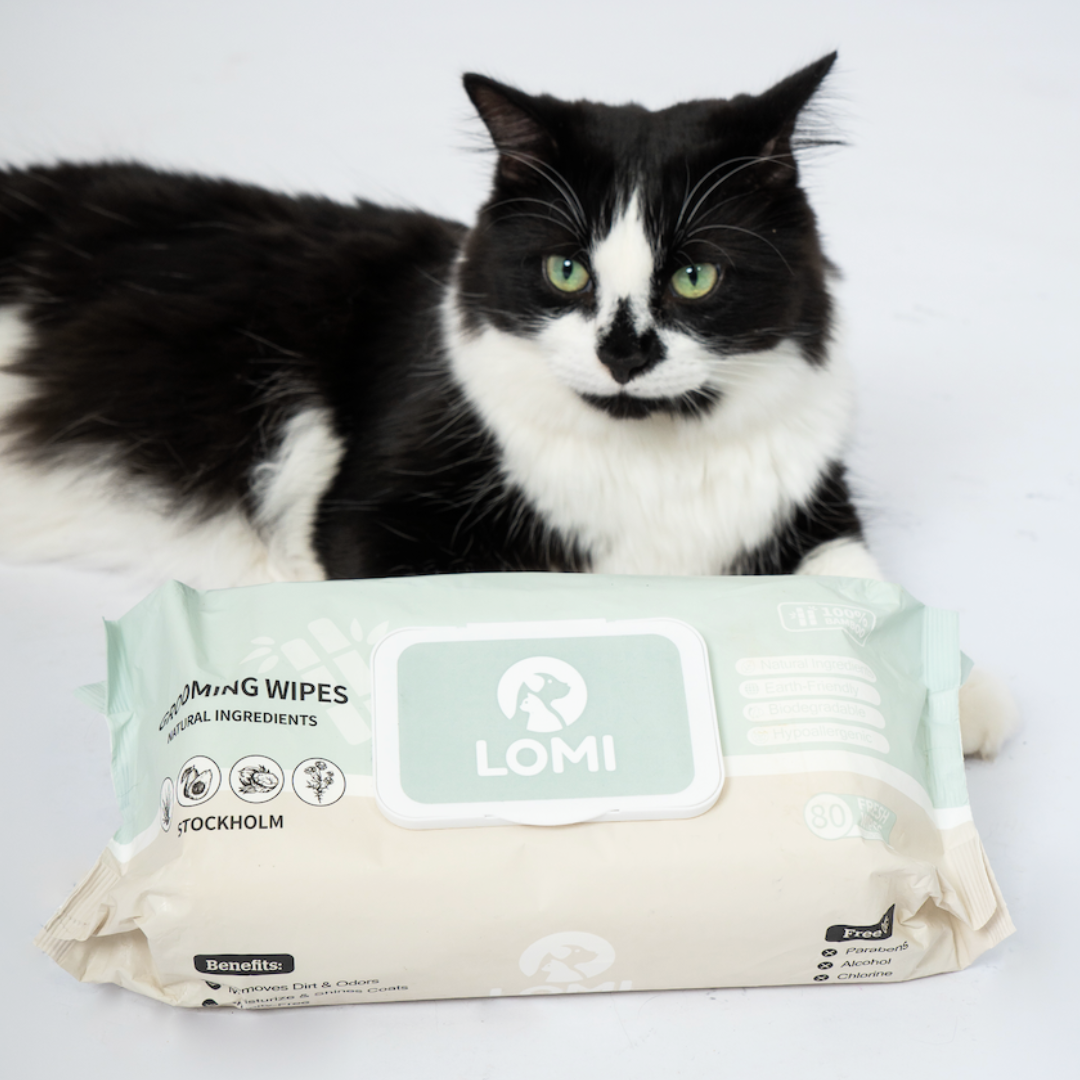 Aloe Vera & Chamomile wet wipes for Dogs & Cats - Premium Size