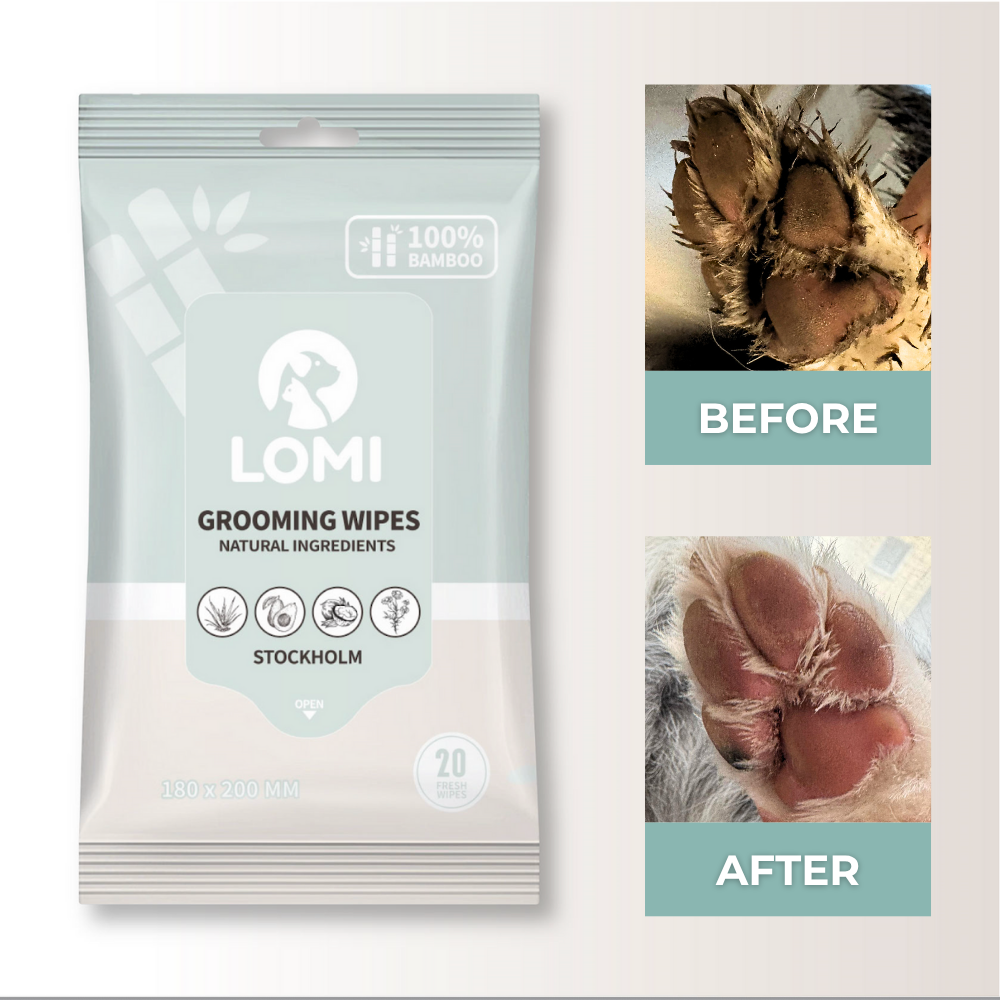 Aloe Vera & Chamomile wet wipes for Dogs & Cats - Premium Size