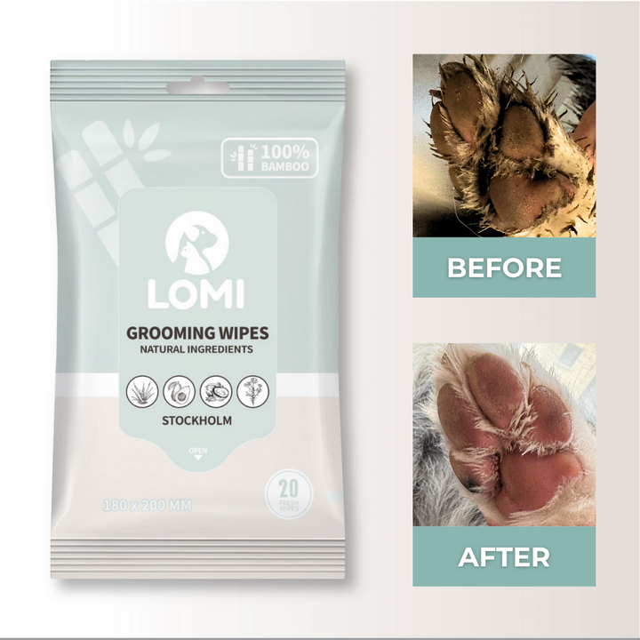 Aloe Vera & Chamomile wet wipes for Dogs & Cats - Premium Size
