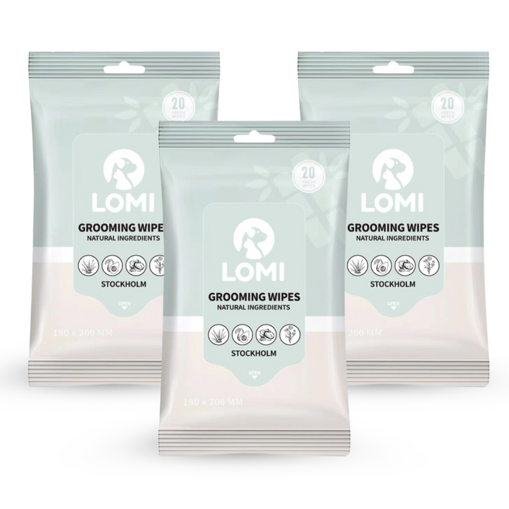 Aloe Vera & Chamomile wet wipes for Dogs & Cats - Premium Size