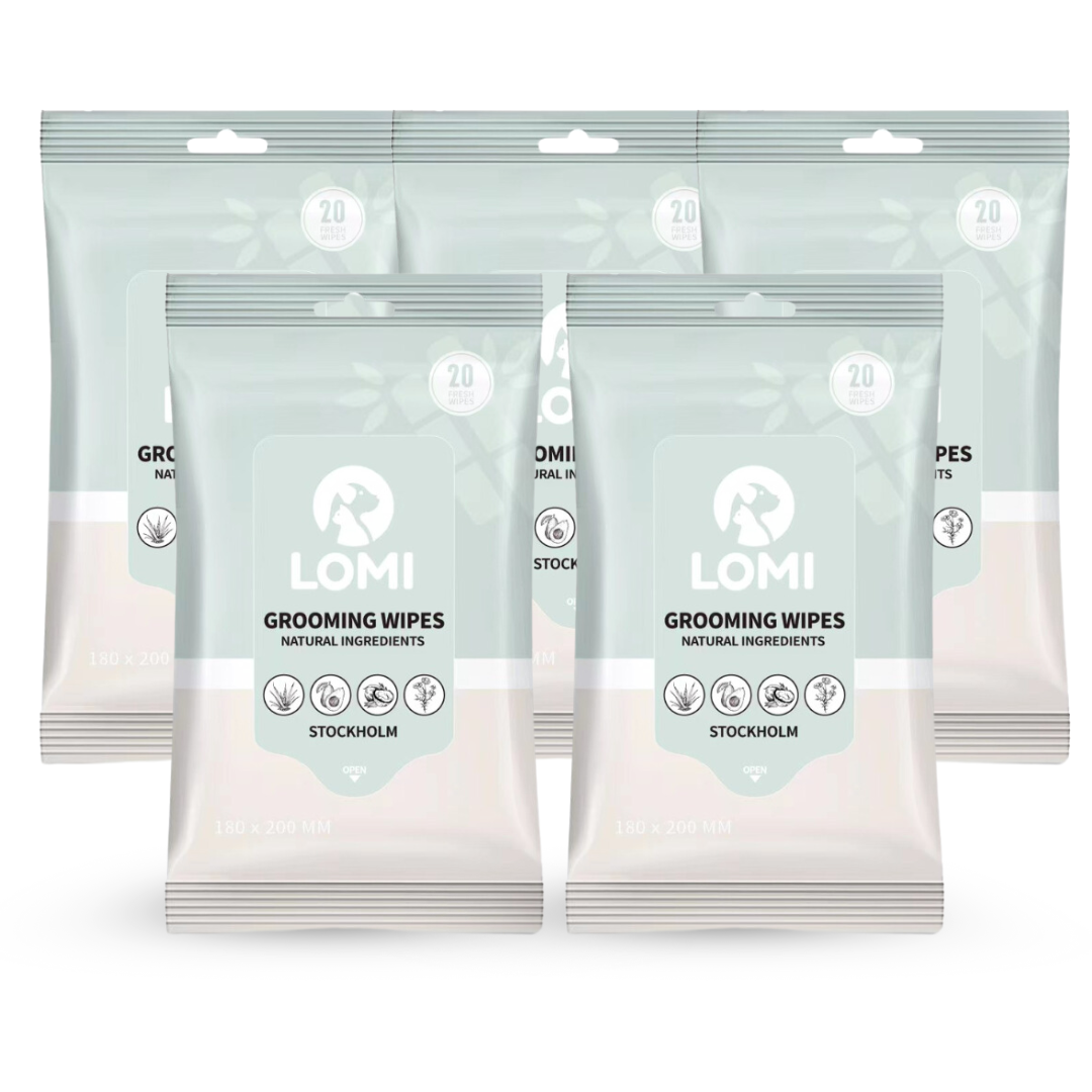 Aloe Vera & Chamomile wet wipes for Dogs & Cats - Premium Size