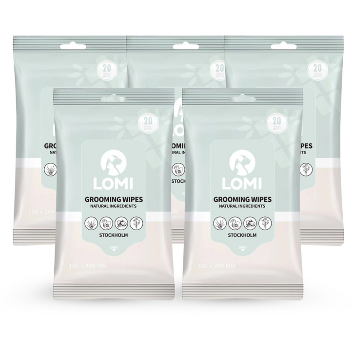 Aloe Vera & Chamomile wet wipes for Dogs & Cats - Premium Size