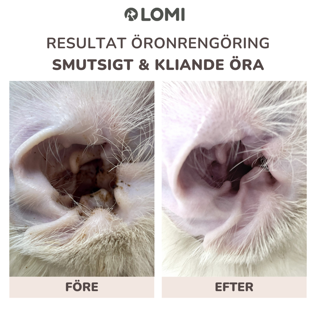 Naturlig öronrengöring för hund och katt 60ml