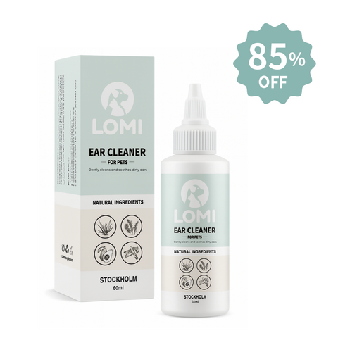 Natural ear cleaner for dogs and cats 