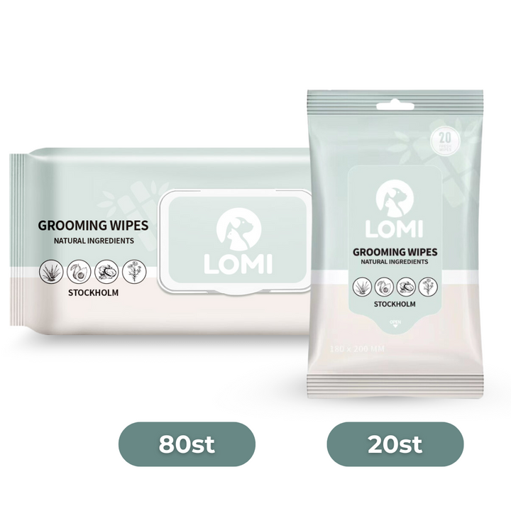 Aloe Vera & Chamomile wet wipes for Dogs & Cats - Premium Size